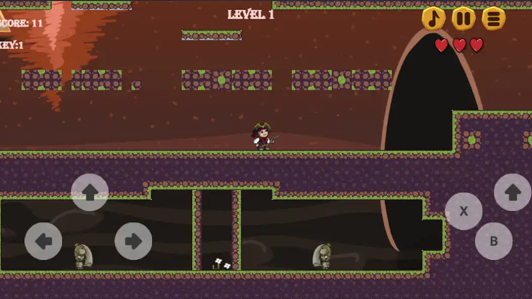 Play Attack On Pirate as an online game Attack On Pirate with UptoPlay