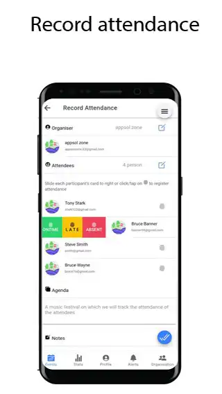 Play Attendex - Attendance Tracker, Event Organizer as an online game Attendex - Attendance Tracker, Event Organizer with UptoPlay