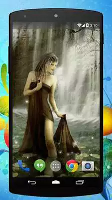 Play At The Falls Live Wallpaper