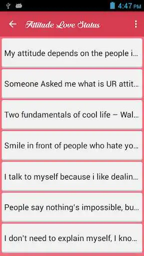 Play Attitude Love Status as an online game Attitude Love Status with UptoPlay