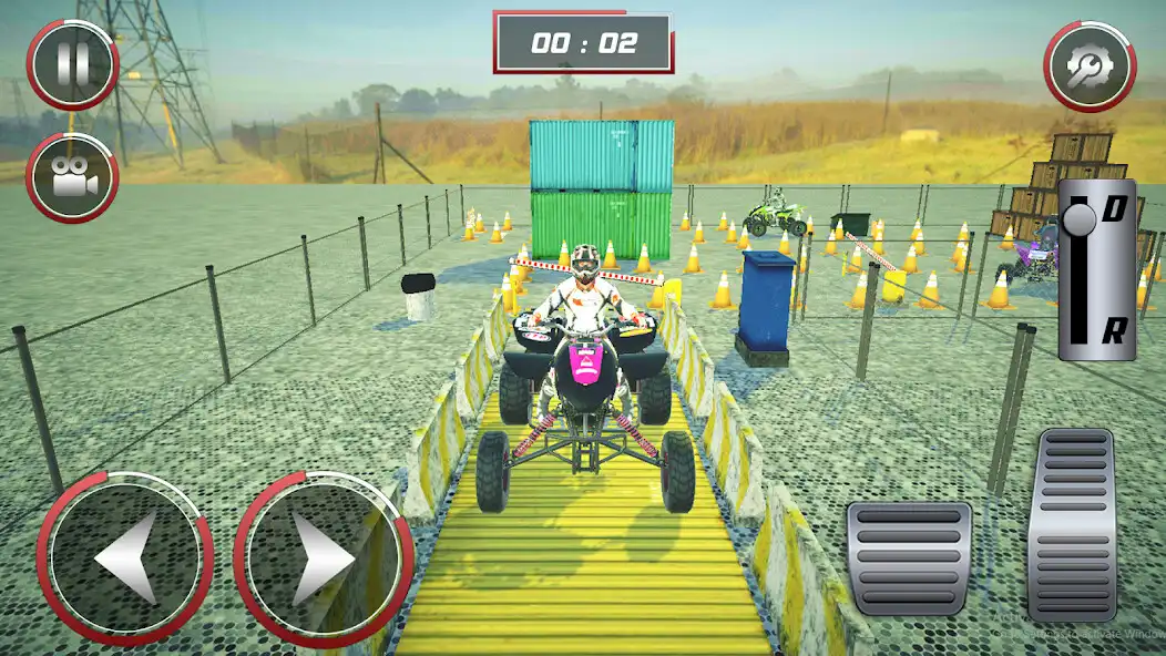 Play ATV Advance QuadBike Parking as an online game ATV Advance QuadBike Parking with UptoPlay