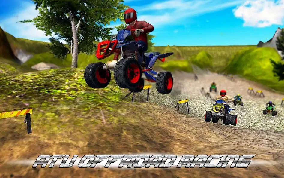 Play ATV Offroad Racing 3D  and enjoy ATV Offroad Racing 3D with UptoPlay
