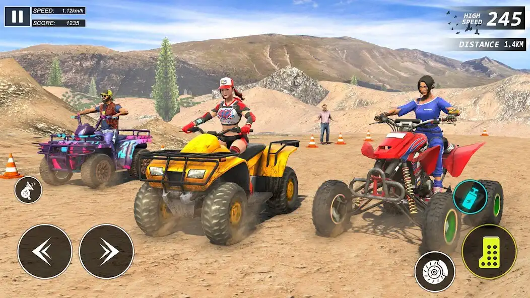 Play Atv Quad Bike 4x4 Offroad Game  and enjoy Atv Quad Bike 4x4 Offroad Game with UptoPlay