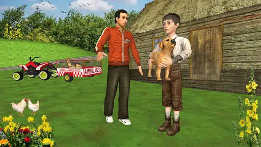 Play ATV Quad Bike Animal Transport Simulator as an online game ATV Quad Bike Animal Transport Simulator with UptoPlay