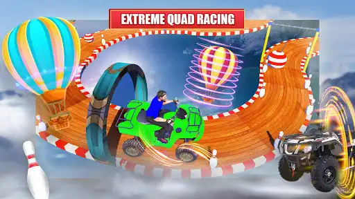 Play ATV Quad Bike Simulator 2020 - Extreme ATV Racing as an online game ATV Quad Bike Simulator 2020 - Extreme ATV Racing with UptoPlay