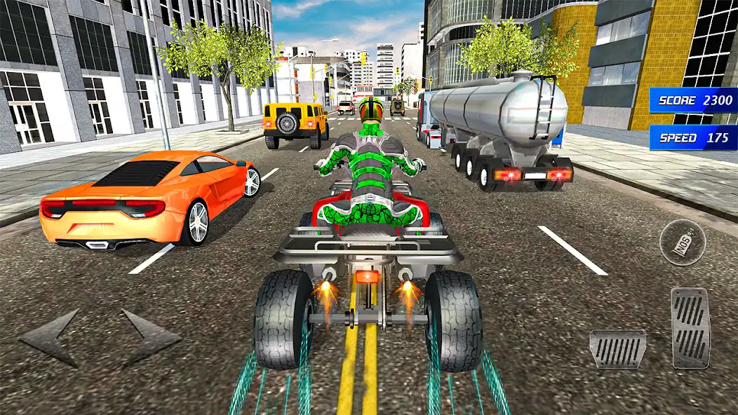 Play ATV Quad Traffic Racing Games  and enjoy ATV Quad Traffic Racing Games with UptoPlay