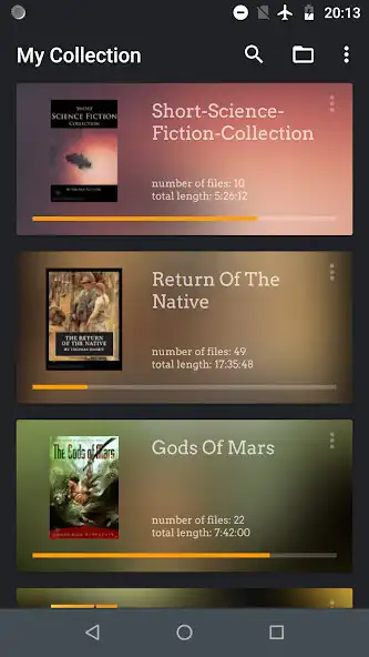 Play Auboo – Audiobook Player as an online game Auboo – Audiobook Player with UptoPlay