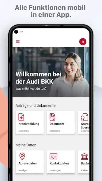 Play Audi BKK Service-App as an online game Audi BKK Service-App with UptoPlay