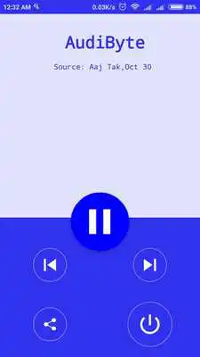 Play AudiByte: Hindi Audio News App