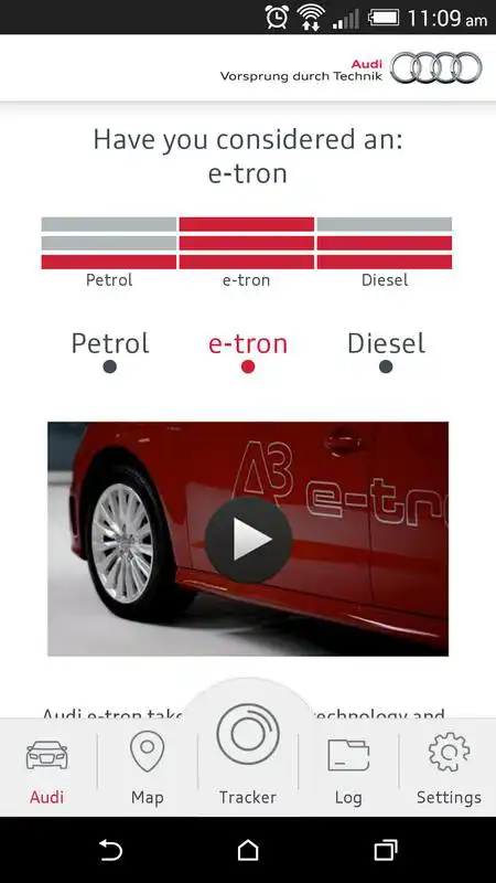 Play Audi Mileage Tracker
