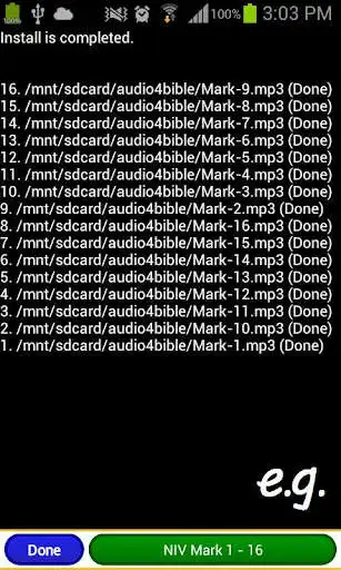 Play Audio4Bible - Mark (NIV) as an online game Audio4Bible - Mark (NIV) with UptoPlay