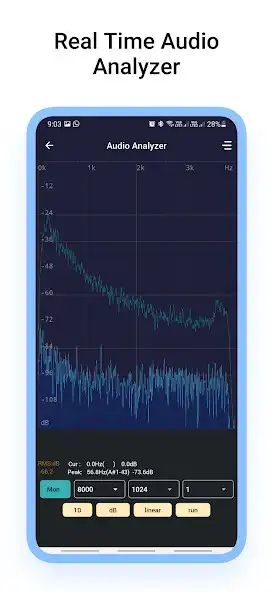 Play Audio Analyzer  Spectrum RTA as an online game Audio Analyzer  Spectrum RTA with UptoPlay