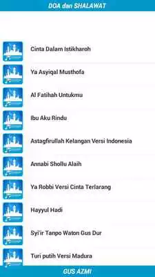 Play Audio Bacaan Doa Shalawat Nabi Gus Azmi Offline