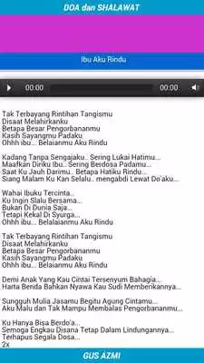 Play Audio Bacaan Doa Shalawat Nabi Gus Azmi Offline