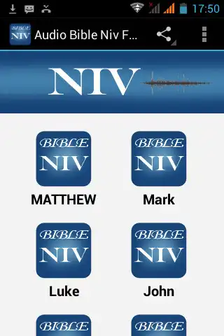 Play Audio Bible (NIV)