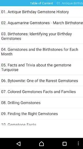 Play Audiobook - Gemstones  and enjoy Audiobook - Gemstones with UptoPlay