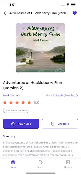Play Audiobooks: Audio books player as an online game Audiobooks: Audio books player with UptoPlay