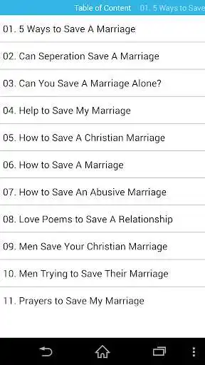 Play Audiobook - Save Your Marriage