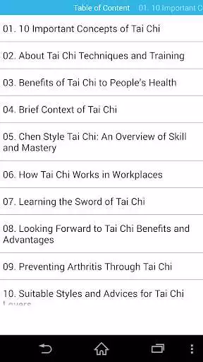 Play Audiobook - Tai Chi Play Audiobook - Tai Chi