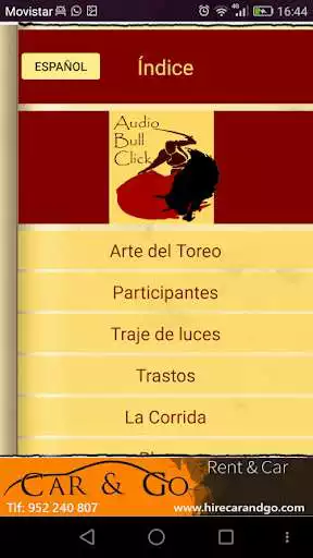 Play Audio Bull Click Audioguide