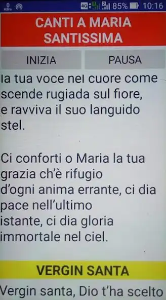 Play Audio Canti alla Madonna as an online game Audio Canti alla Madonna with UptoPlay