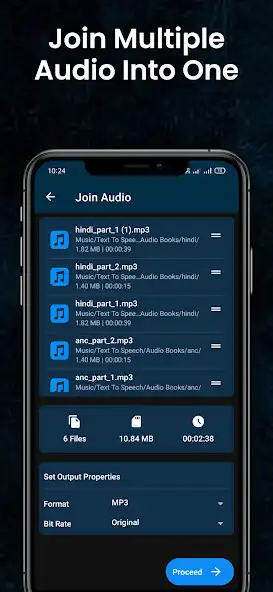 Play Audio Cutter Audio Joiner App as an online game Audio Cutter Audio Joiner App with UptoPlay
