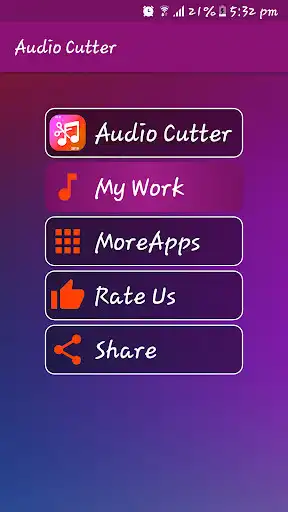Play AudioCutter MP3 Ringtone Maker  and enjoy AudioCutter MP3 Ringtone Maker with UptoPlay
