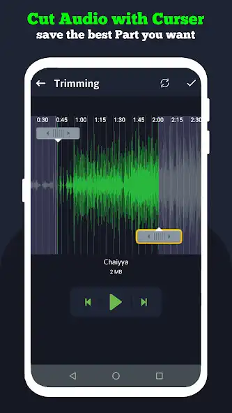 Play Audio cutter - Ringtone maker as an online game Audio cutter - Ringtone maker with UptoPlay