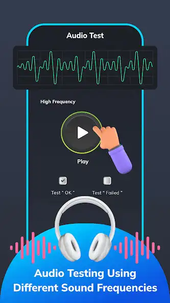 Play Audio Earbud Test  Equalizer as an online game Audio Earbud Test  Equalizer with UptoPlay