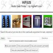 Free play online Audio Gear Finder by HigherFi APK Free play online Audio Gear Finder by HigherFi APK