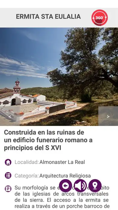 Play Audioguía de Almonaster  and enjoy Audioguía de Almonaster with UptoPlay