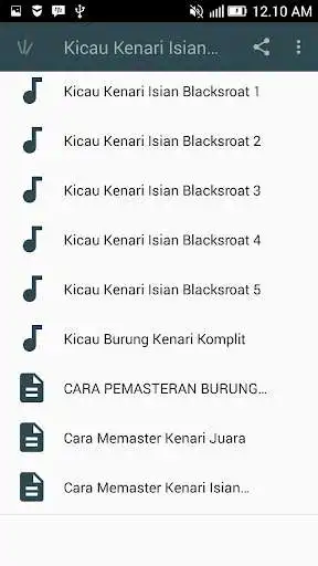 Play APK Audio Kicau Kenari Isian Blackstroat  and enjoy Audio Kicau Kenari Isian Blackstroat with UptoPlay com.tidut.kicau.kenari.isian.blackstroat