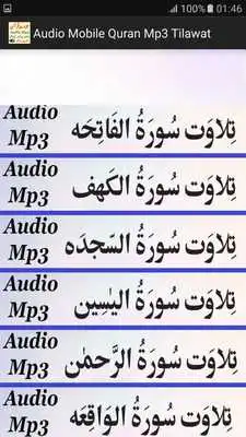 Play Audio Mobile Quran Free App