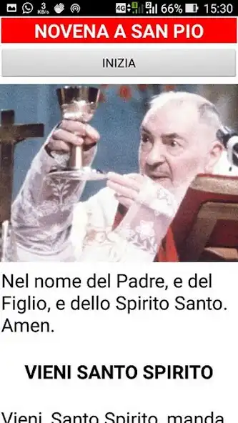 Play Audio Novena a Padre Pio  and enjoy Audio Novena a Padre Pio with UptoPlay
