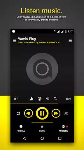 Play APK Audion - Social music player  and enjoy Audion - Social music player with UptoPlay com.audion.social.music
