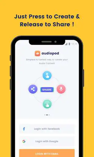 Play AudioPOD - Convert Voice Notes to Video & Share as an online game AudioPOD - Convert Voice Notes to Video & Share with UptoPlay