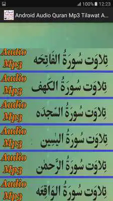 Play Audio Quran Pak Mp3 Free App