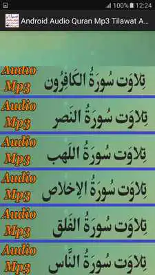 Play Audio Quran Pak Mp3 Free App