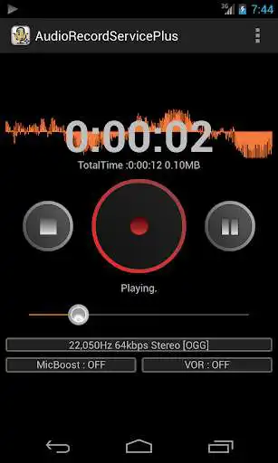 Play Audio Record Service Plus  and enjoy Audio Record Service Plus with UptoPlay