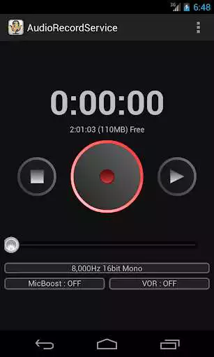 Play Audio Record Service