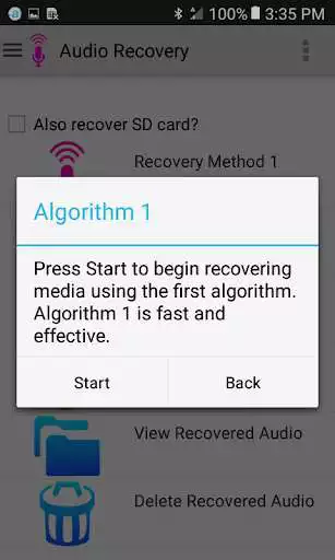 Play Audio Recovery as an online game Audio Recovery with UptoPlay