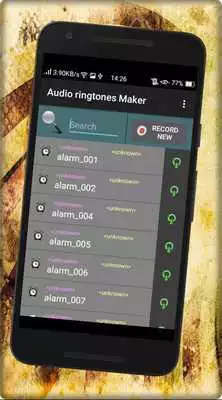Play Audio ringtones Maker