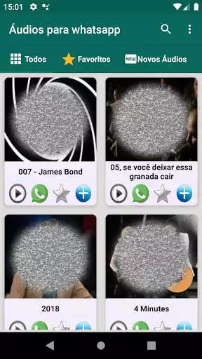 Play Audios for whatsapp