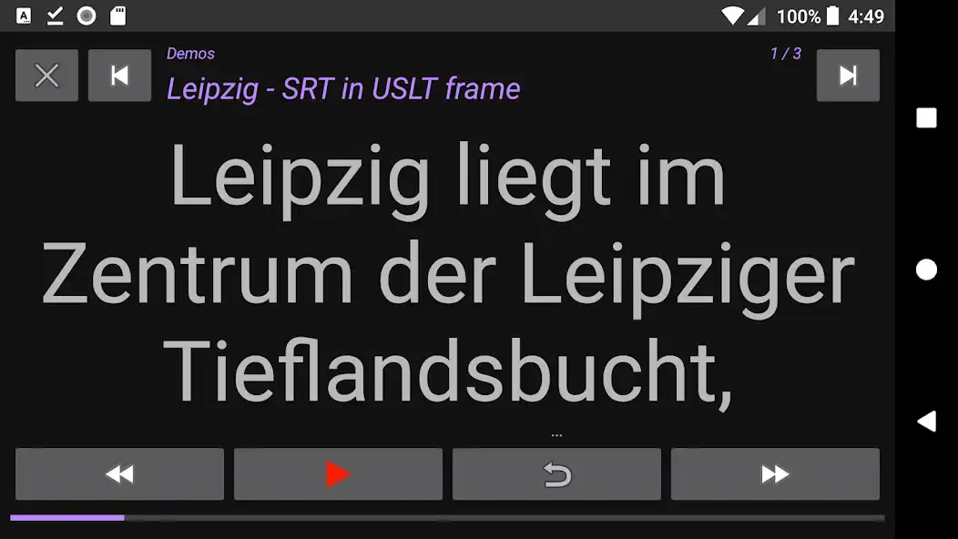 Play Audio+Text Player as an online game Audio+Text Player with UptoPlay