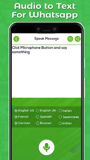 Play Audio To Text For WhatsApp  and enjoy Audio To Text For WhatsApp with UptoPlay