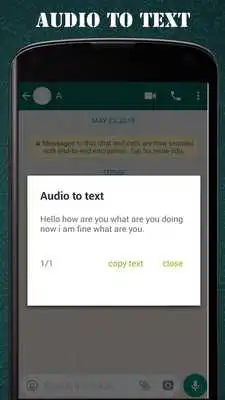 Play Audio To Text For Whats