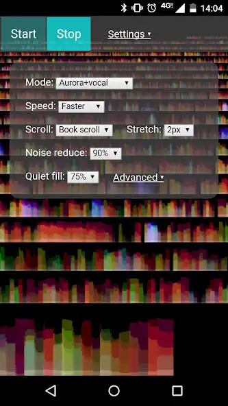 Play Audio Visualizer - Aurora as an online game Audio Visualizer - Aurora with UptoPlay