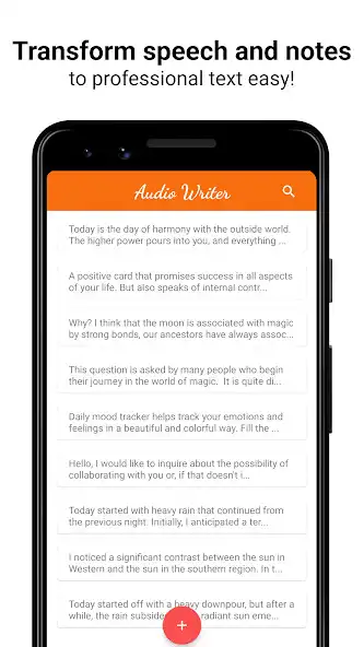 Play Audio Writer: Speech to Text  and enjoy Audio Writer: Speech to Text with UptoPlay