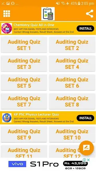 Play Auditing Quiz as an online game Auditing Quiz with UptoPlay