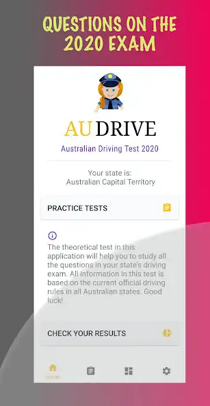 Play Au Drive - Australian Driving Test 2021 as an online game Au Drive - Australian Driving Test 2021 with UptoPlay